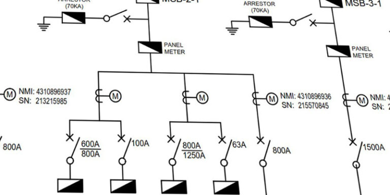 Communication System Single Line The Ultimate Guide to Drawing Single Line Diagrams (SLDs) - DAP